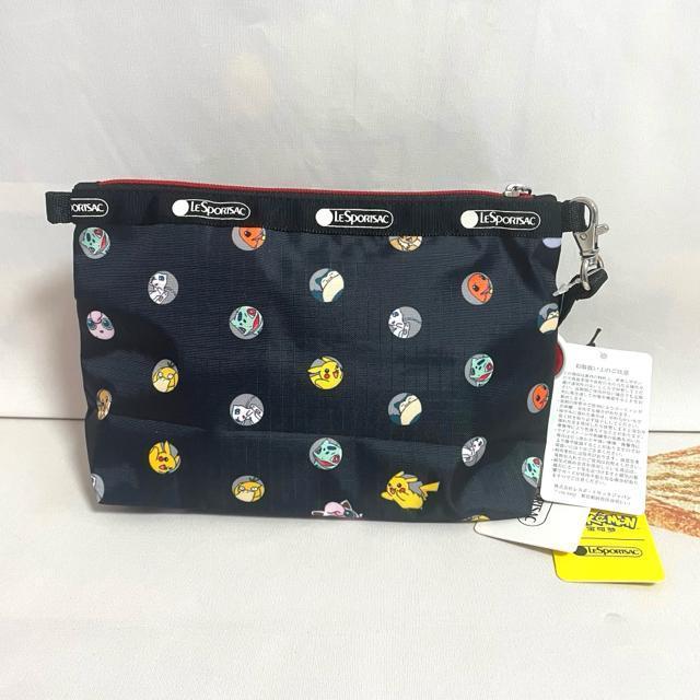 ★新品★LeSportsac レスポートサック ポケモン ピカチュウ 化粧ポーチ 2つ収納 ポーチ 7105 送料無料 < 女性ファッション  ★新品★LeSportsac レスポートサック ポケモン ピカチュウ 化粧ポーチ 2つ収納 ポーチ 7105 送料無料 < 女性ファッションの