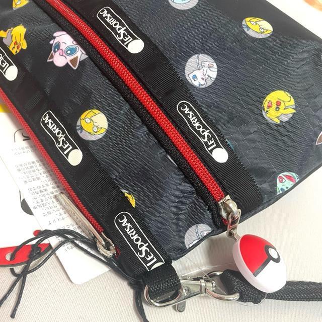 ★新品★LeSportsac レスポートサック ポケモン ピカチュウ 化粧ポーチ 2つ収納 ポーチ 7105 送料無料 < 女性ファッション  ★新品★LeSportsac レスポートサック ポケモン ピカチュウ 化粧ポーチ 2つ収納 ポーチ 7105 送料無料 < 女性ファッションの