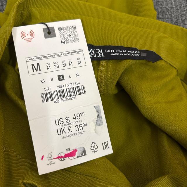 ���� �V�i �^�O�t�� ZARA �U�� �~�f�B�V���c�����s�[�X �� �u�����h�� 