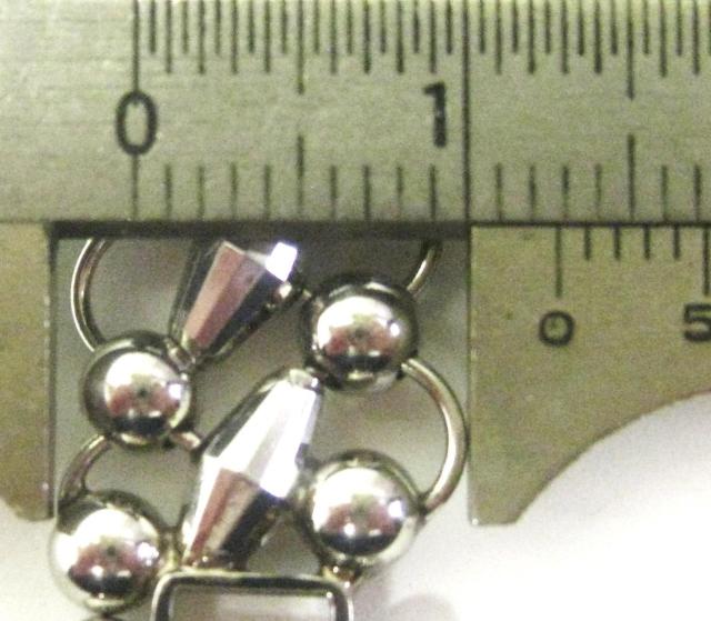 �ɔ��i Pt850 �S�[�W���X�ȃ{�����[���̂���v���`�i�̃l�b�N���X41.5cm �� �����A�N�Z�T���[/���v�� 