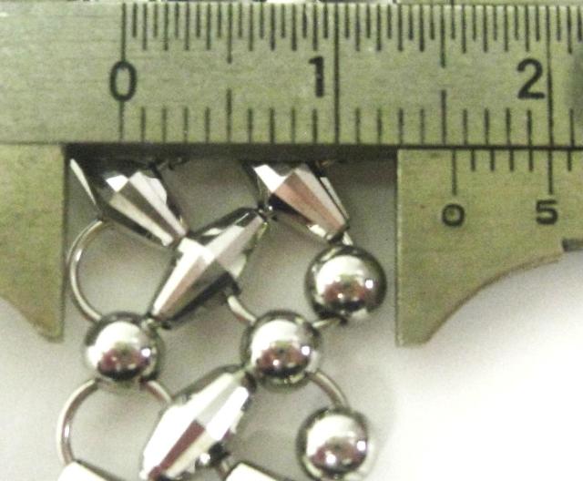 �ɔ��i Pt850 �S�[�W���X�ȃ{�����[���̂���v���`�i�̃l�b�N���X41.5cm �� �����A�N�Z�T���[/���v�� 