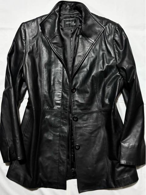 美品 ARTICLE COM 高級 柔らか 羊革 ラム レザー ジャケット 黒 秋 冬 アウター コート シンプル フェミニン 系 < 女性ファッション  美品 ARTICLE COM 高級 柔らか 羊革 ラム レザー ジャケット 黒 秋 冬 アウター コート シンプル フェミニン 系 < 女性ファッションの