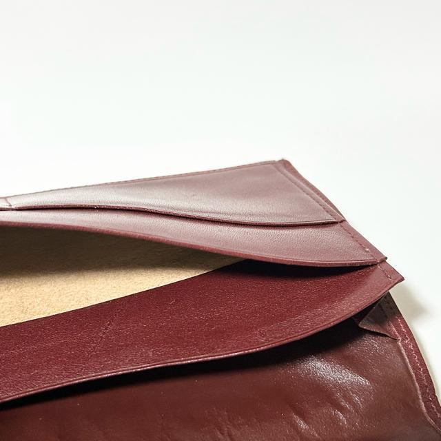 美品 Cartier カルティエ マストライン レザー 二つ折り 長財布 ボルドー < ブランド 美品 Cartier カルティエ マストライン レザー 二つ折り 長財布 ボルドー < ブランドの