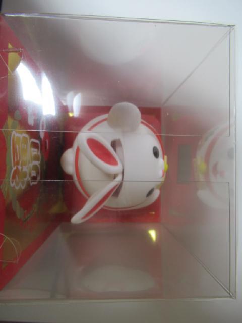 ソーラー スイング 幸せ招き卯 ウサギ 白色 単品 < おもちゃ ソーラー スイング 幸せ招き卯 ウサギ 白色 単品 < おもちゃの