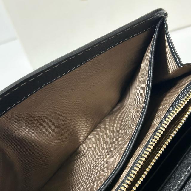 美品 Chloe クロエ 二つ折り長財布 ブラック レザー B07P5M < ブランド 美品 Chloe クロエ 二つ折り長財布 ブラック レザー B07P5M < ブランドの