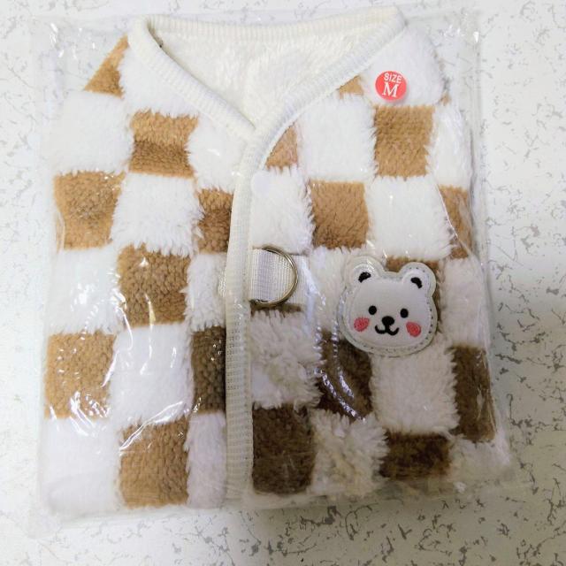 犬猫兼用 背中開き Dカン付き 防寒 ふわふわコットンベスト 着脱簡単 抜け毛対策 防寒着 < ペット/手芸/園芸 犬猫兼用 背中開き Dカン付き 防寒 ふわふわコットンベスト 着脱簡単 抜け毛対策 防寒着 < ペット/手芸/園芸の