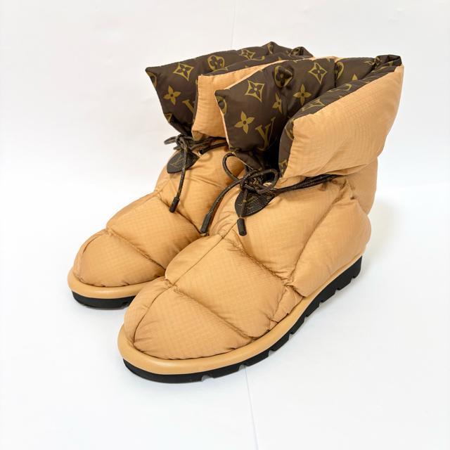 �y���g�p�z���C���B�g�� �s���[���C�� ���m�O���� �A���O���u�[�c 24.5cm LOUIS VUITTON �� �u�����h�� 