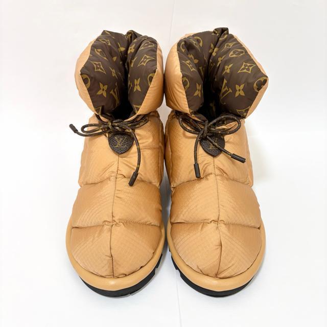 �y���g�p�z���C���B�g�� �s���[���C�� ���m�O���� �A���O���u�[�c 24.5cm LOUIS VUITTON �� �u�����h�� 