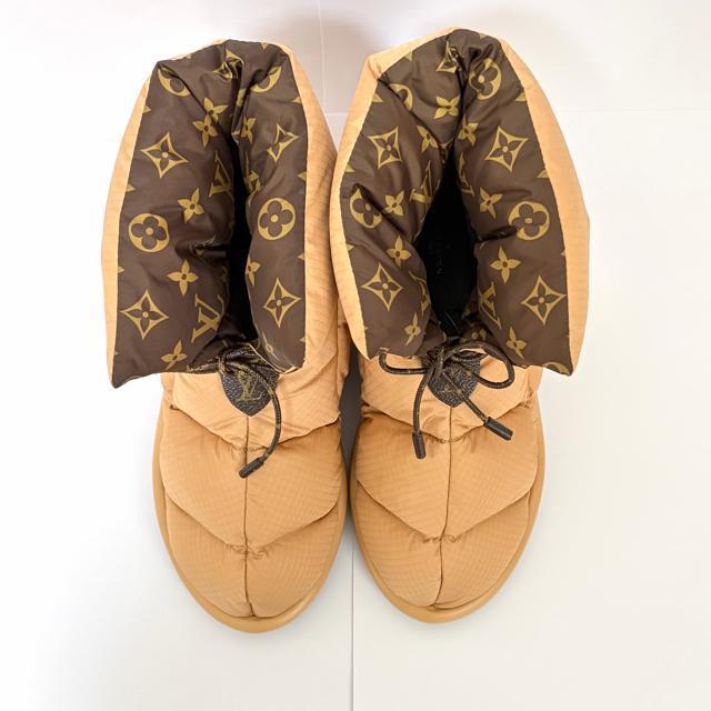 �y���g�p�z���C���B�g�� �s���[���C�� ���m�O���� �A���O���u�[�c 24.5cm LOUIS VUITTON �� �u�����h�� 