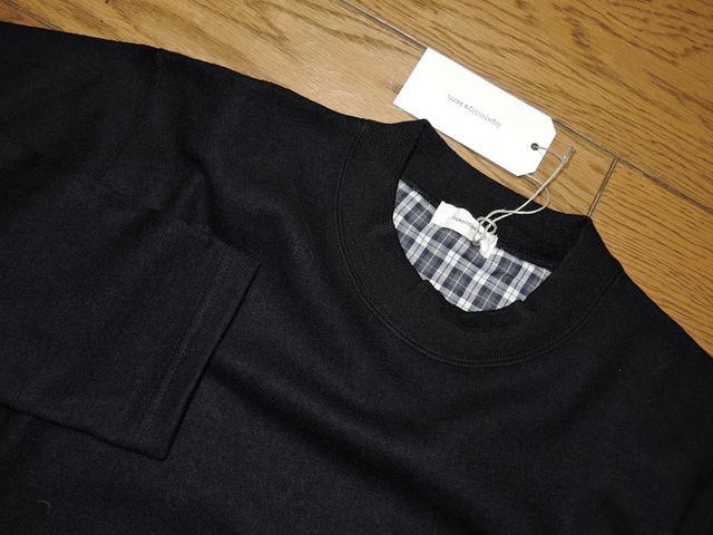 新品インパクティスケリーInpaichthys kerriウールカットソー黒M < ブランド 新品インパクティスケリーInpaichthys kerriウールカットソー黒M < ブランドの