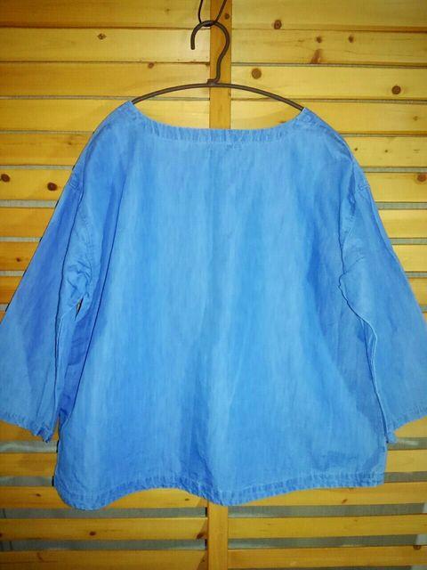 ●サマンサモスモス●リネンデニム ゆるプルオーバー < ブランド ●サマンサモスモス●リネンデニム ゆるプルオーバー < ブランドの