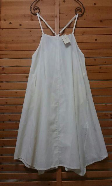 ●サマンサモスモス●コットン*リネン イレギュラーヘムキャミ ワンピース 新品 < ブランド ●サマンサモスモス●コットン*リネン イレギュラーヘムキャミ ワンピース 新品 < ブランドの