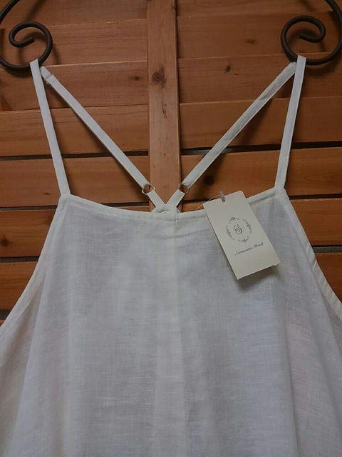 ●サマンサモスモス●コットン*リネン イレギュラーヘムキャミ ワンピース 新品 < ブランド ●サマンサモスモス●コットン*リネン イレギュラーヘムキャミ ワンピース 新品 < ブランドの