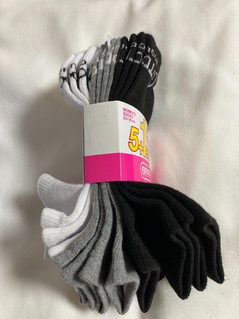 OUTDOOR アウトドア 靴下 ソックス 3色 6足 レディース ベリーショート < 女性ファッション  OUTDOOR アウトドア 靴下 ソックス 3色 6足 レディース ベリーショート < 女性ファッションの