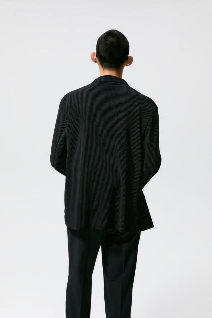 ☆ZARA ザラ プリーツベロア ブレザー シャツ ジャケット オーバーサイズ/メンズ/S☆新品☆2022新作モデル < ブランド ☆ZARA ザラ プリーツベロア ブレザー シャツ ジャケット オーバーサイズ/メンズ/S☆新品☆2022新作モデル < ブランドの