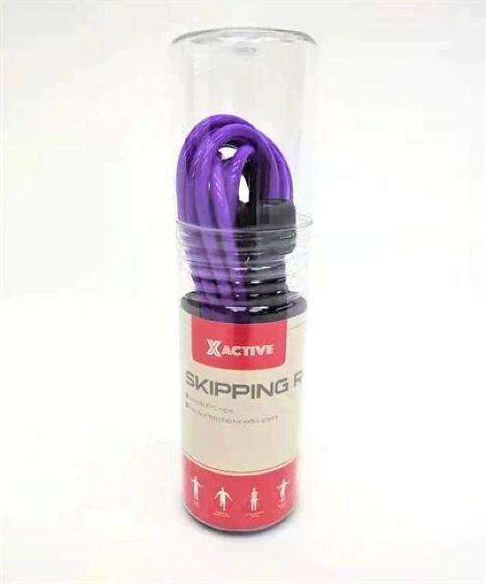 【新品】XACTIVE 縄跳び なわとび/スキッピングロープ “紫” < レジャー/スポーツ 【新品】XACTIVE 縄跳び なわとび/スキッピングロープ “紫” < レジャー/スポーツの