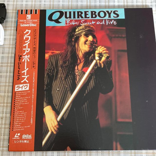 未DVD化 LD クワイア・ボーイズ / ライヴQUIREBOYS < タレントグッズ  未DVD化 LD クワイア・ボーイズ / ライヴQUIREBOYS  < タレントグッズの