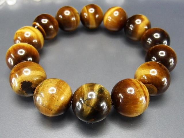 タイガーアイ大玉約16mm前後数珠ブレスレット人気天然石虎目石メンズLL+サイズ < 男性アクセサリー/時計  タイガーアイ大玉約16mm前後数珠ブレスレット人気天然石虎目石メンズLL+サイズ < 男性アクセサリー/時計の