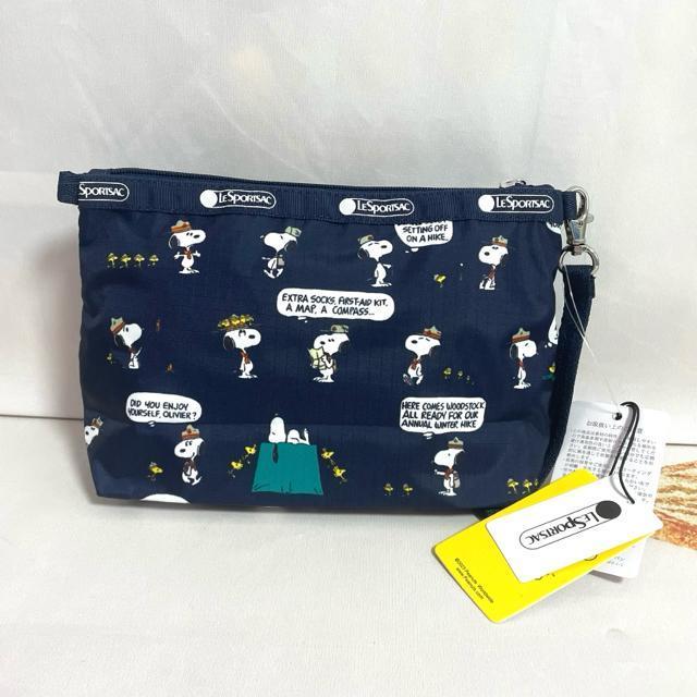 ★新品★LeSportsac レスポートサック スヌーピ ビーグルスカウト 化粧ポーチ 2つ収納 ポーチ 7105 送料無料 < 女性ファッション  ★新品★LeSportsac レスポートサック スヌーピ ビーグルスカウト 化粧ポーチ 2つ収納 ポーチ 7105 送料無料 < 女性ファッションの