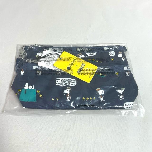 ★新品★LeSportsac レスポートサック スヌーピ ビーグルスカウト 化粧ポーチ 2つ収納 ポーチ 7105 送料無料 < 女性ファッション  ★新品★LeSportsac レスポートサック スヌーピ ビーグルスカウト 化粧ポーチ 2つ収納 ポーチ 7105 送料無料 < 女性ファッションの