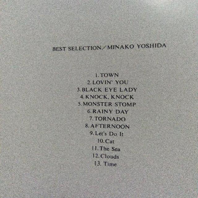 gcގq^MINAKO YOSHIDA BEST SELECTION  CD/DVD/rfI 