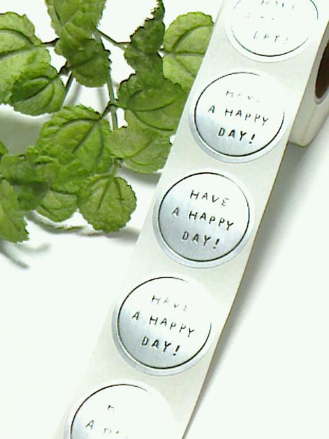 <カラフルドット HAPPYDAY!>ロール型ギフトシール/分離(ハッピーデーシルバー50カット) < インテリア/ライフ <カラフルドット HAPPYDAY!>ロール型ギフトシール/分離(ハッピーデーシルバー50カット) < インテリア/ライフの