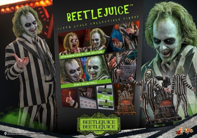 �z�b�g�g�C�Y MMS7671/6 �r�[�g���W���[�X hottoys Beetlejuice �}�C�P���E�L�[�g��  �� �z�r�[�� 
