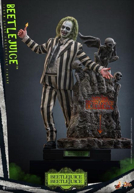 �z�b�g�g�C�Y MMS7671/6 �r�[�g���W���[�X hottoys Beetlejuice �}�C�P���E�L�[�g�� �� �z�r�[�� 