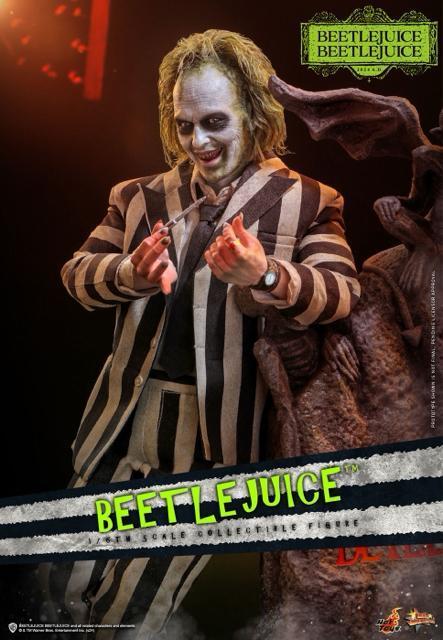 �z�b�g�g�C�Y MMS7671/6 �r�[�g���W���[�X hottoys Beetlejuice �}�C�P���E�L�[�g�� �� �z�r�[�� 