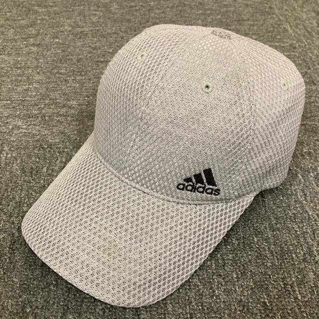 ���� adidas �A�f�B�_�X �L���b�v �X�q �O���[  �� �u�����h�� 