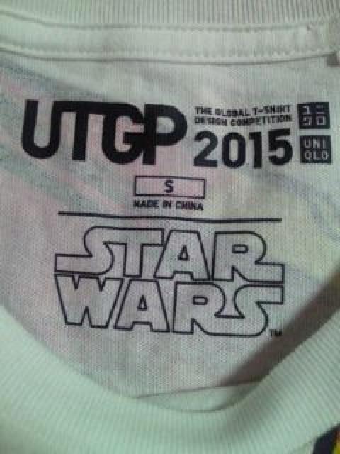 STAR WARS スターウォーズ イラスト ユニクロ UNIQLO コラボ Tシャツ ホワイト Sサイズ < 男性ファッション  STAR WARS スターウォーズ イラスト ユニクロ UNIQLO コラボ Tシャツ ホワイト Sサイズ < 男性ファッションの