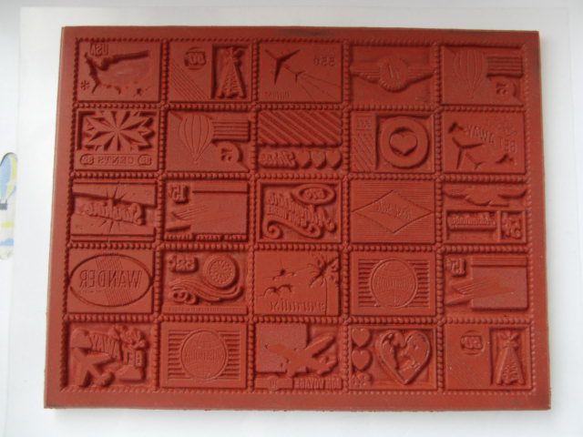 海外輸入飛行機気球切手風トラベルコラージュクリングスタンプ < インテリア/ライフ  海外輸入飛行機気球切手風トラベルコラージュクリングスタンプ < インテリア/ライフの