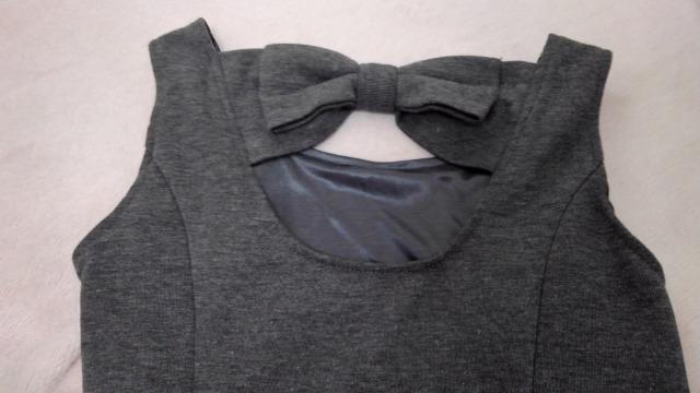 ♪ワンピ今大流行キララメ付プリ-ッ後ろリボン送料半額♪ヽ(´▽`)/ < 女性ファッション  ♪ワンピ今大流行キララメ付プリ-ッ後ろリボン送料半額♪ヽ(´▽`)/ < 女性ファッションの