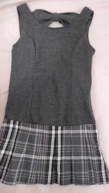 ♪ワンピ今大流行キララメ付プリ-ッ後ろリボン送料半額♪ヽ(´▽`)/ < 女性ファッション  ♪ワンピ今大流行キララメ付プリ-ッ後ろリボン送料半額♪ヽ(´▽`)/ < 女性ファッションの