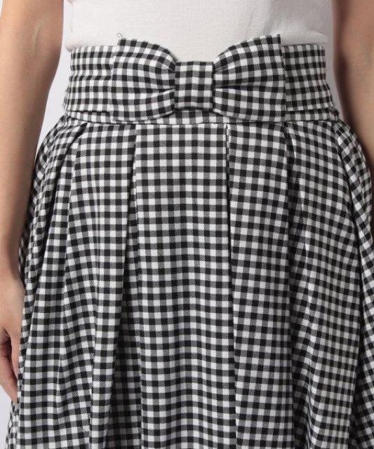 新品☆イング*リボンベルト付きスカパン < ブランド 新品☆イング*リボンベルト付きスカパン < ブランドの