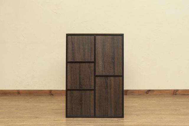 【送料無料】マルチラック 鍵付き 収納 大容量 木目調 棚 < インテリア/ライフ  【送料無料】マルチラック 鍵付き 収納 大容量 木目調 棚 < インテリア/ライフの