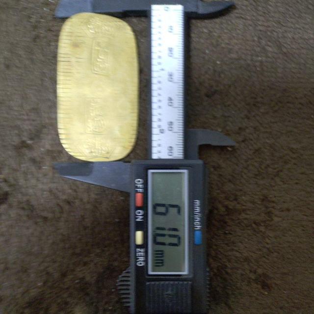 骨董古銭 文政小判(草文) 座人印大吉刻印 < ホビー 骨董古銭 文政小判(草文) 座人印大吉刻印 < ホビーの