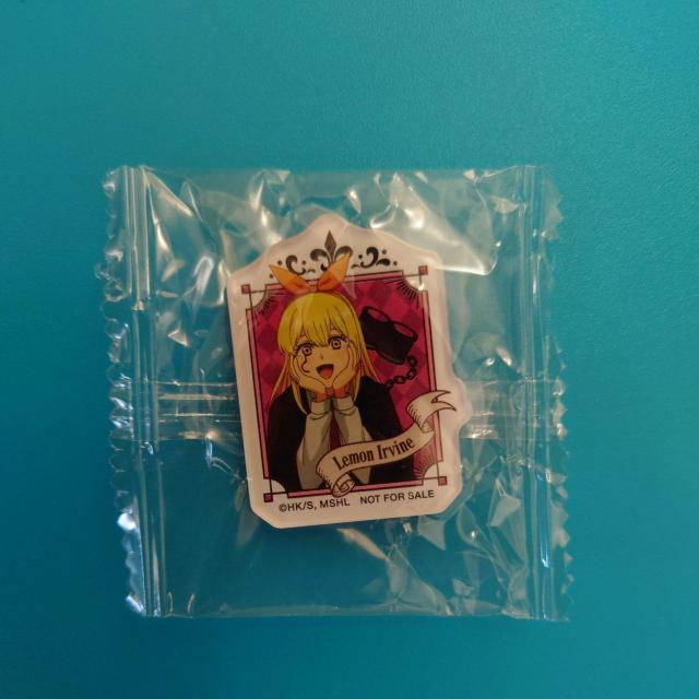 レモン アクリルステッカー◇マッシュル?くら寿司◇未開封 < アニメ/コミック/キャラクター  レモン アクリルステッカー◇マッシュル?くら寿司◇未開封 < アニメ/コミック/キャラクターの