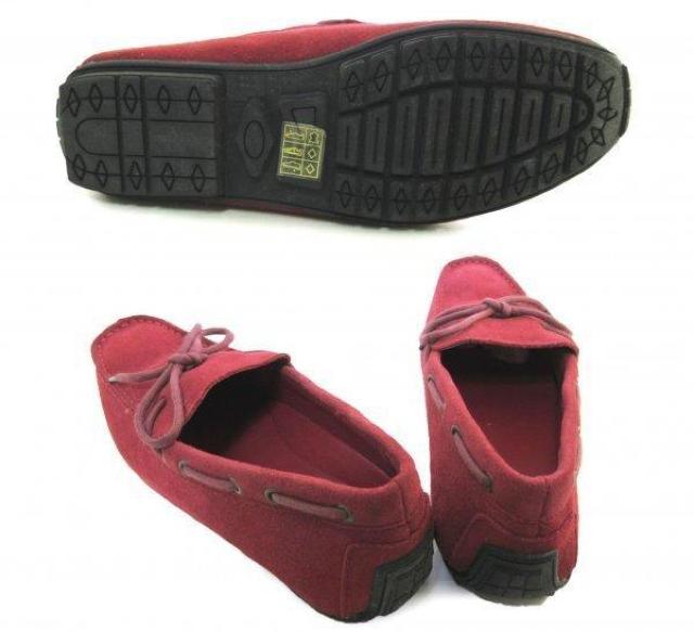 1円~C407新品Dedes本革スウェード/デッキシューズ26.5aRED♂ < 男性ファッション 1円~C407新品Dedes本革スウェード/デッキシューズ26.5aRED♂ < 男性ファッションの