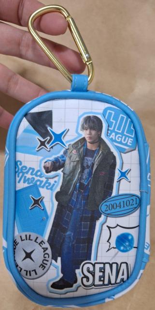 No.10 新品★“SENA”「LIL  LEA GUE」カラナビ付き!クリアポーチ < 女性ファッション  No.10 新品★“SENA”「LIL  LEA GUE」カラナビ付き!クリアポーチ < 女性ファッションの