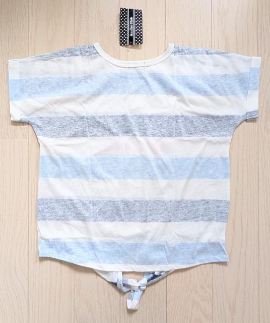 150★Annies Club★裾しばり★ボーダーTシャツ★新品★送料無料 < キッズ/ベビー  150★Annies Club★裾しばり★ボーダーTシャツ★新品★送料無料 < キッズ/ベビーの