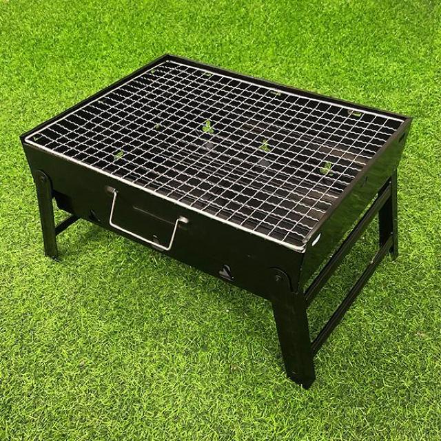 ★35cm★ BBQコンロ コンパクト 卓上型 折り畳み グリル 小型 キャンプ < レジャー/スポーツ  ★35cm★ BBQコンロ コンパクト 卓上型 折り畳み グリル 小型 キャンプ < レジャー/スポーツの