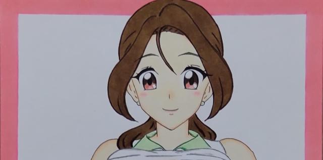 自作イラスト/キミとアイドル!プリキュア/咲良音ママ/テニスウェア/アンスコ/下着 < アニメ/コミック/キャラクター  自作イラスト/キミとアイドル!プリキュア/咲良音ママ/テニスウェア/アンスコ/下着 < アニメ/コミック/キャラクターの
