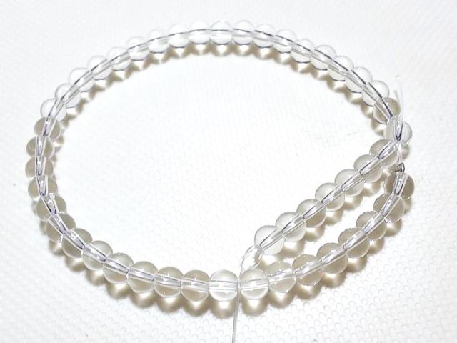 天然石★水晶 ラウンド4mm 半連 < 女性アクセサリー/時計 天然石★水晶 ラウンド4mm 半連 < 女性アクセサリー/時計の
