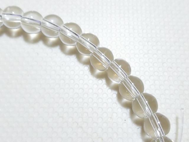 天然石★水晶 ラウンド4mm 半連 < 女性アクセサリー/時計 天然石★水晶 ラウンド4mm 半連 < 女性アクセサリー/時計の