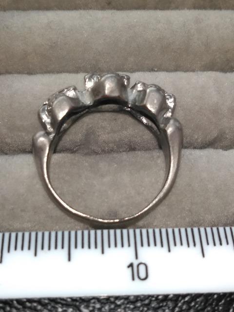 スカルリング(状態がかなり良くない) < 男性アクセサリー/時計 スカルリング(状態がかなり良くない) < 男性アクセサリー/時計の