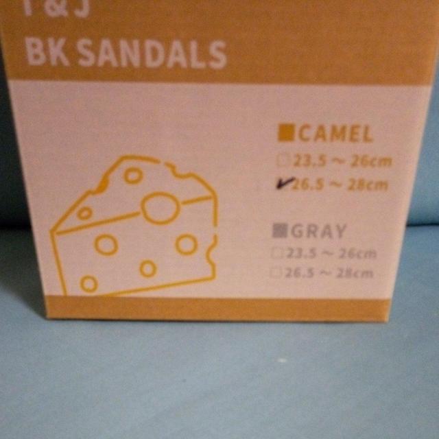 �g���ƃW�F���[�@BK  SANDALS�@26.5�`28�p�@�L������