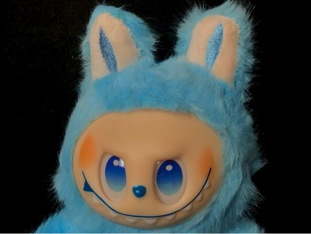 LABUBU THE MONSTERSマカロン ぬいぐるみ ブルー 青 シーソルト ポップマート POPMART ラブブ 本体のみ < おもちゃ LABUBU THE MONSTERSマカロン ぬいぐるみ ブルー 青 シーソルト ポップマート POPMART ラブブ 本体のみ < おもちゃの