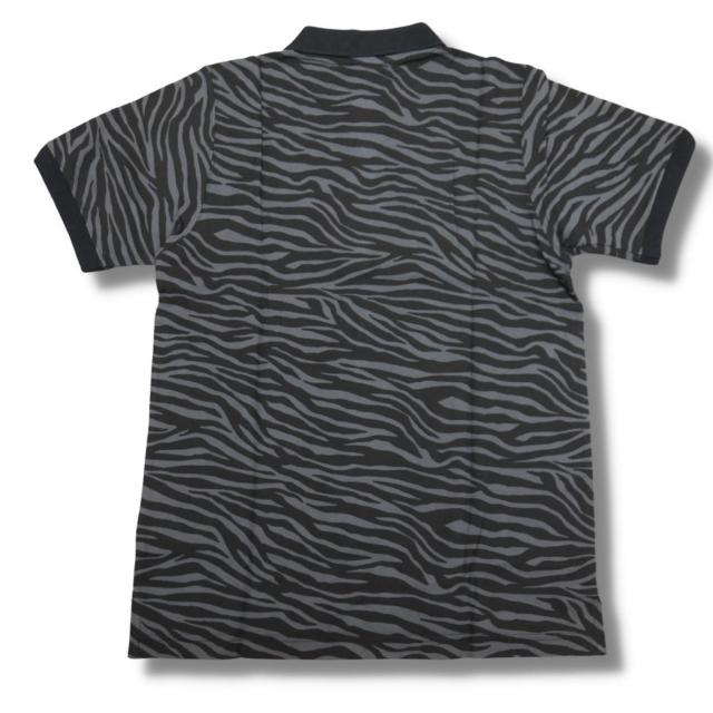 即買☆コロンビア ゼブラカモ 半袖ポロ ピケ織り BLK/Sサイズ ドライ 吸湿 迷彩 ポロシャツ ブラック 黒 < ブランド 即買☆コロンビア ゼブラカモ 半袖ポロ ピケ織り BLK/Sサイズ ドライ 吸湿 迷彩 ポロシャツ ブラック 黒 < ブランドの