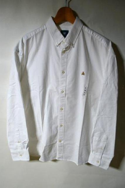 新品 GAP ギャップ オックスフォード ブラナンベア ビッグシャツ ホワイト M メンズ ボタンダウン オーバーサイズ 未使用 < ブランド 新品 GAP ギャップ オックスフォード ブラナンベア ビッグシャツ ホワイト M メンズ ボタンダウン オーバーサイズ 未使用 < ブランドの